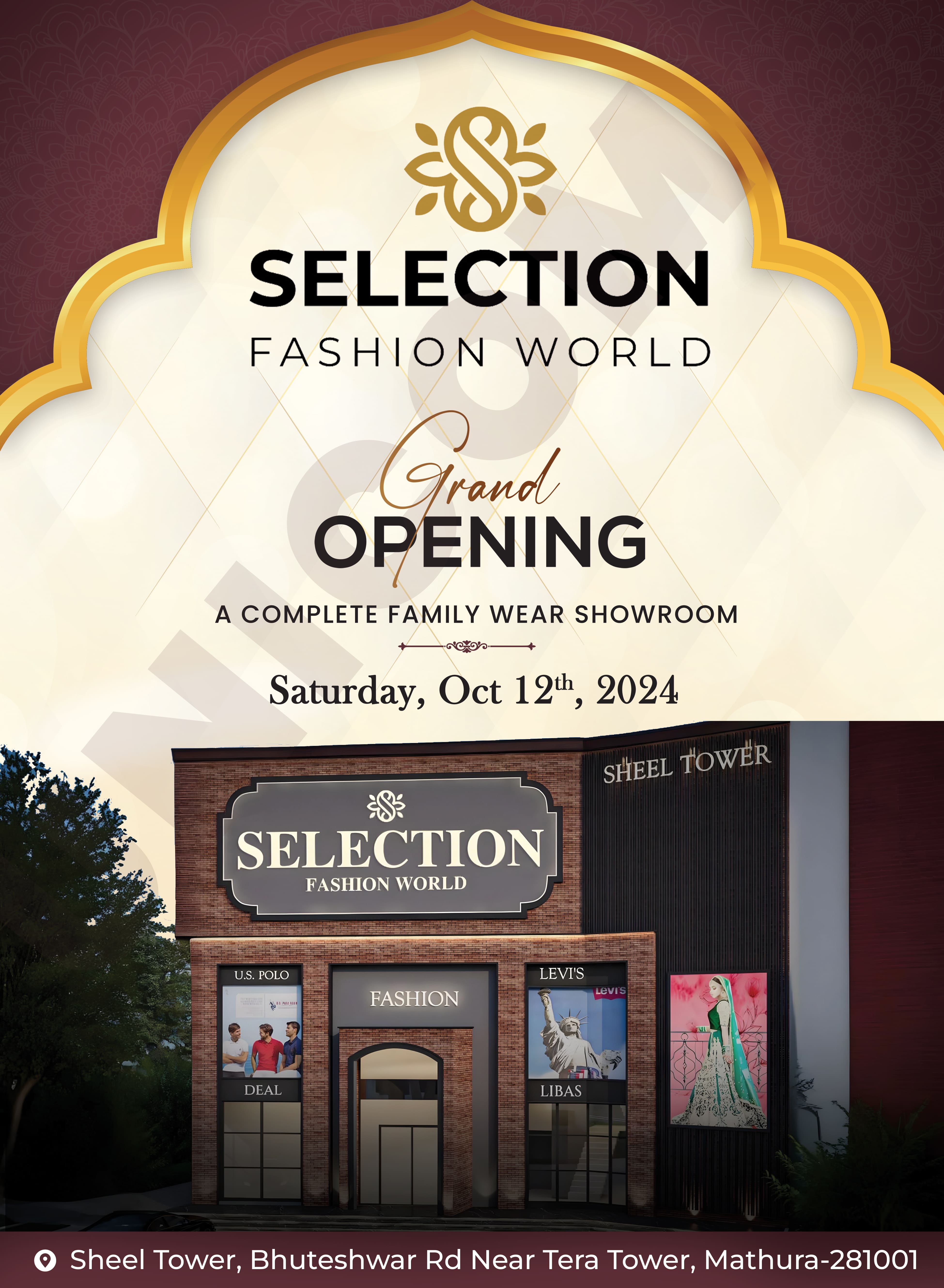 Selection Fashion World Grand Opening