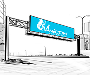 Gantries outdoor advertising 